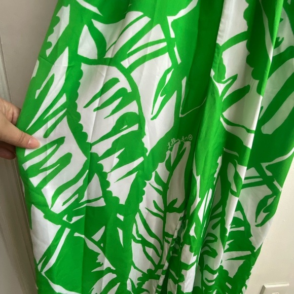 Lilly For Target Green & White Jumpsuit size small - Picture 3 of 7
